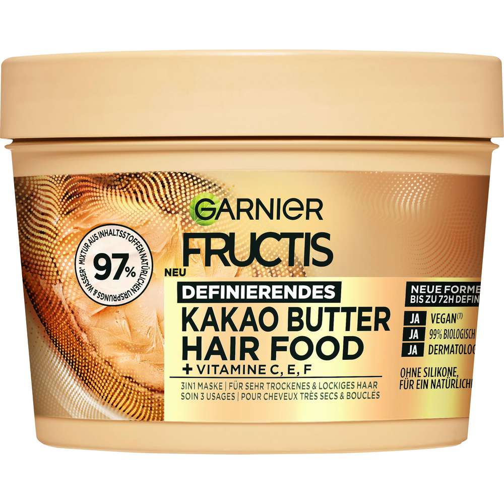 Produktabbildung Garnier Fructis Haarmaske, Kakao Butter