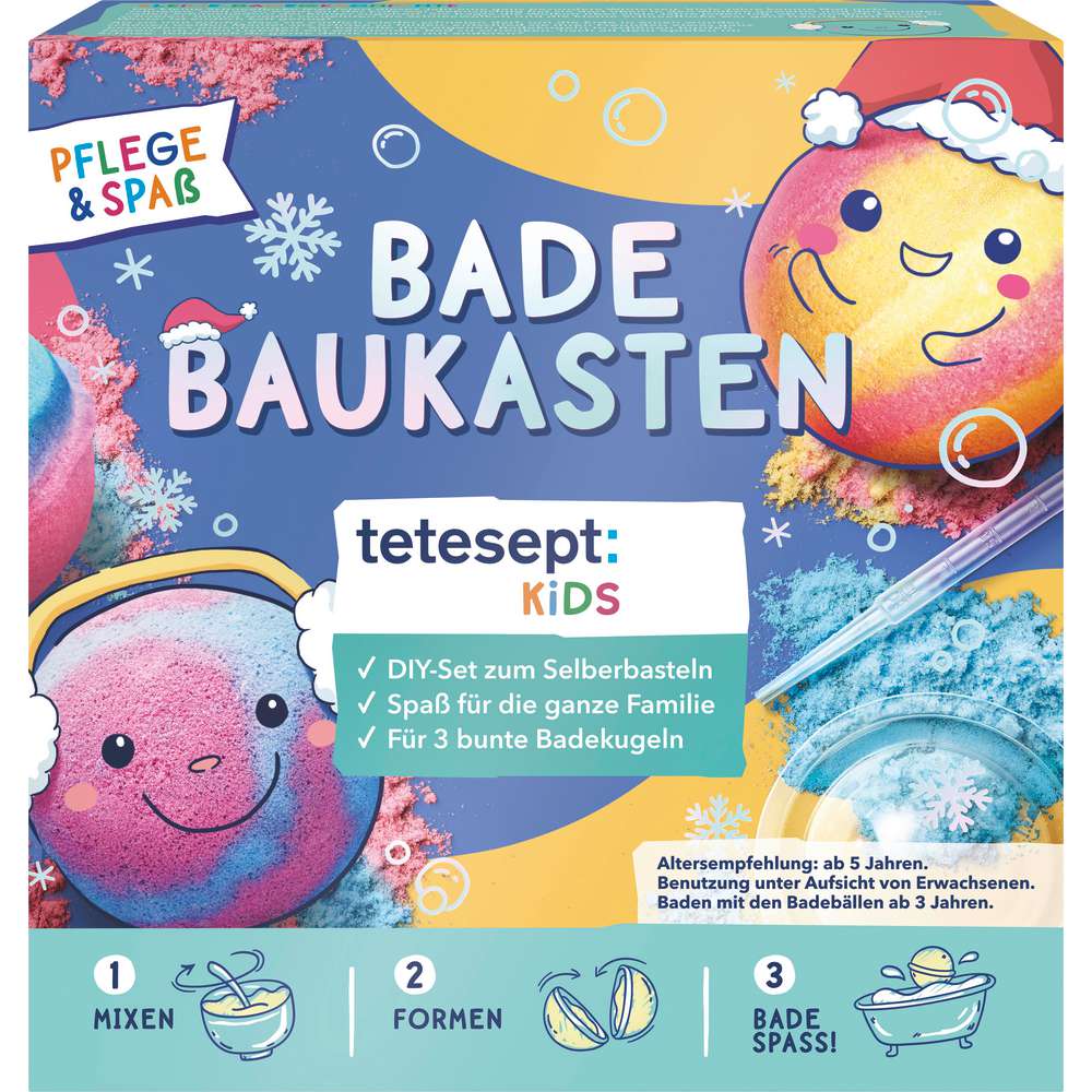 Produktabbildung tetesept Geschenk-Set Kids, Badebaukasten