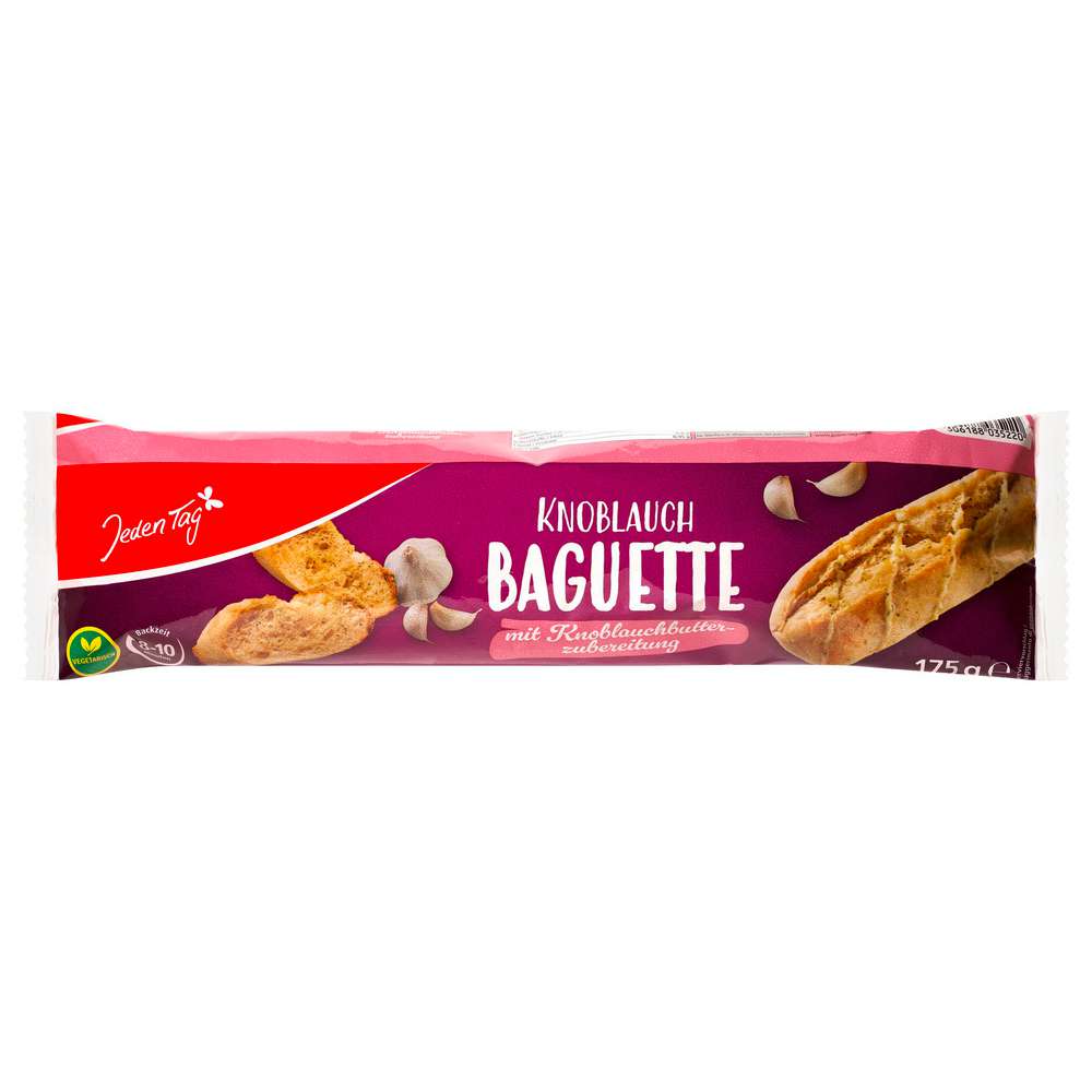 Produktabbildung Jeden Tag Knoblauchbutterbaguette