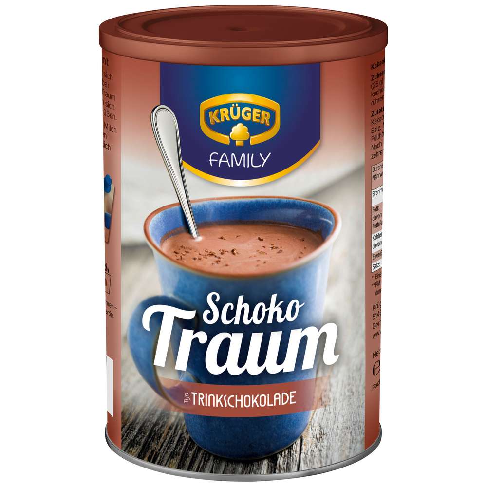 Produktabbildung Krüger Kakao, Trinkschokolade