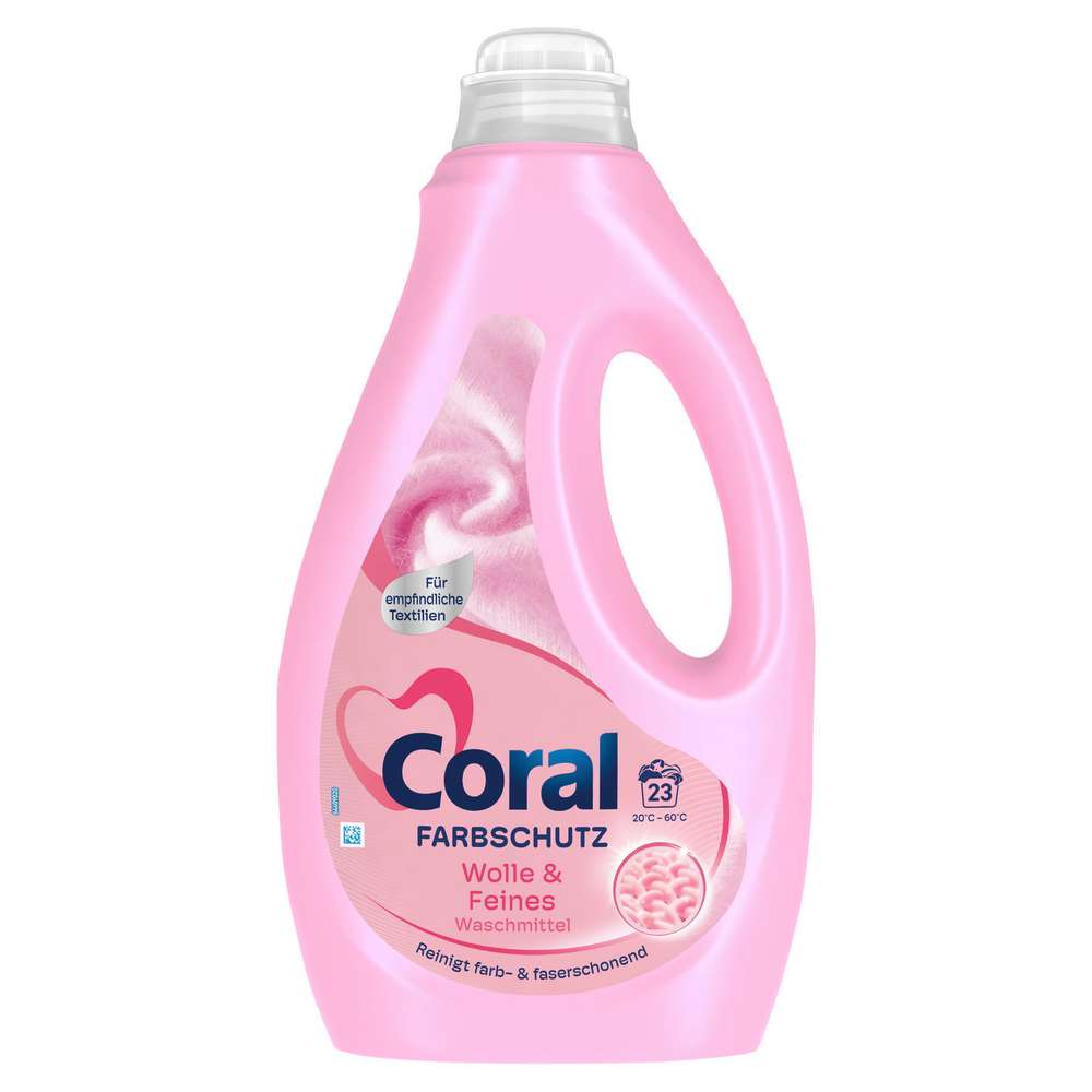 Produktabbildung Coral Fein-Waschmittel Color flüssig, Wolle & Feines