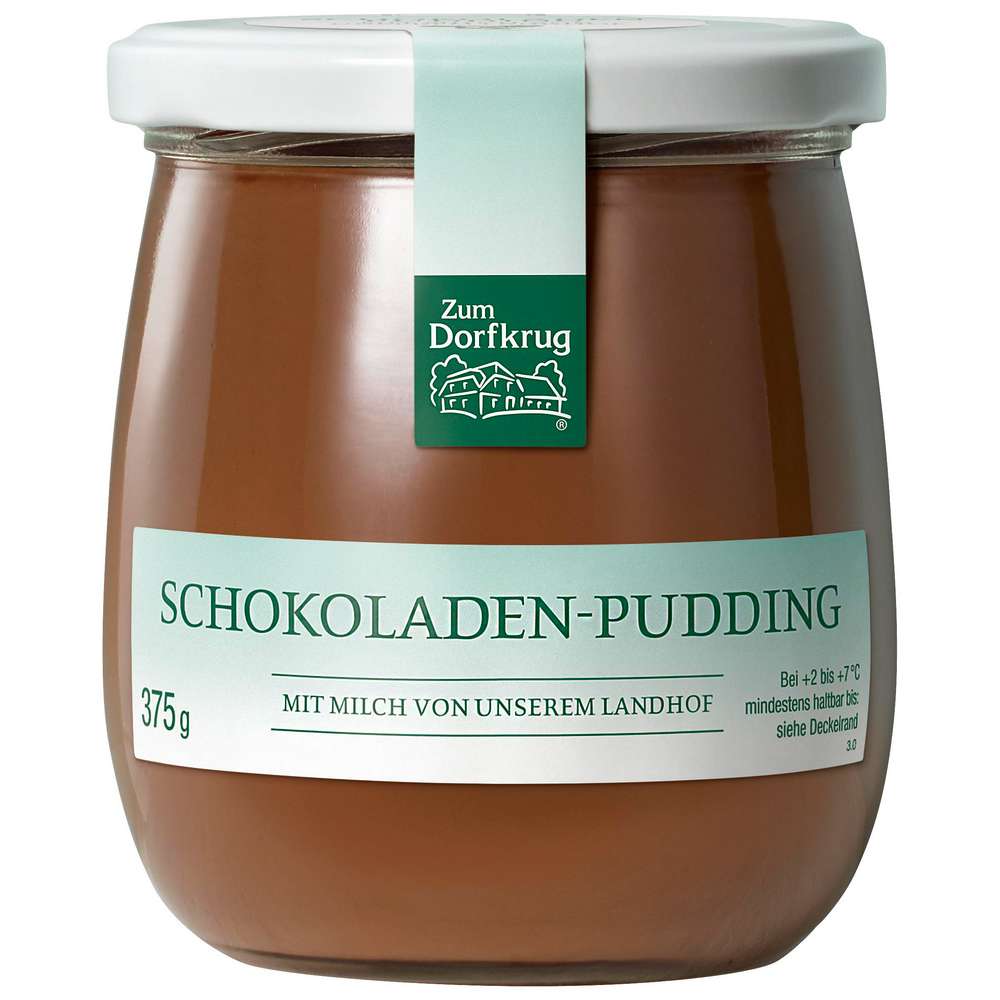 Produktabbildung Zum Dorfkrug Schokoladen-Pudding