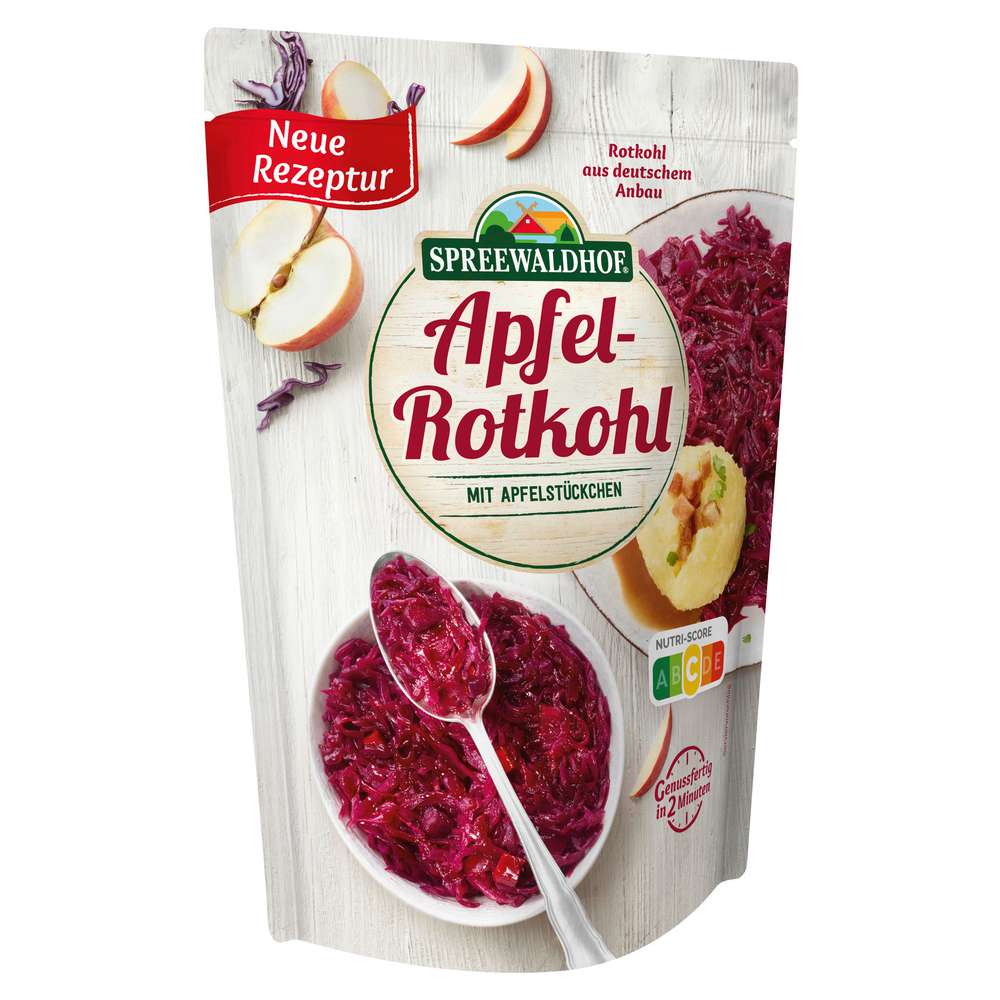 Produktabbildung Spreewaldhof Apfel-Rotkohl