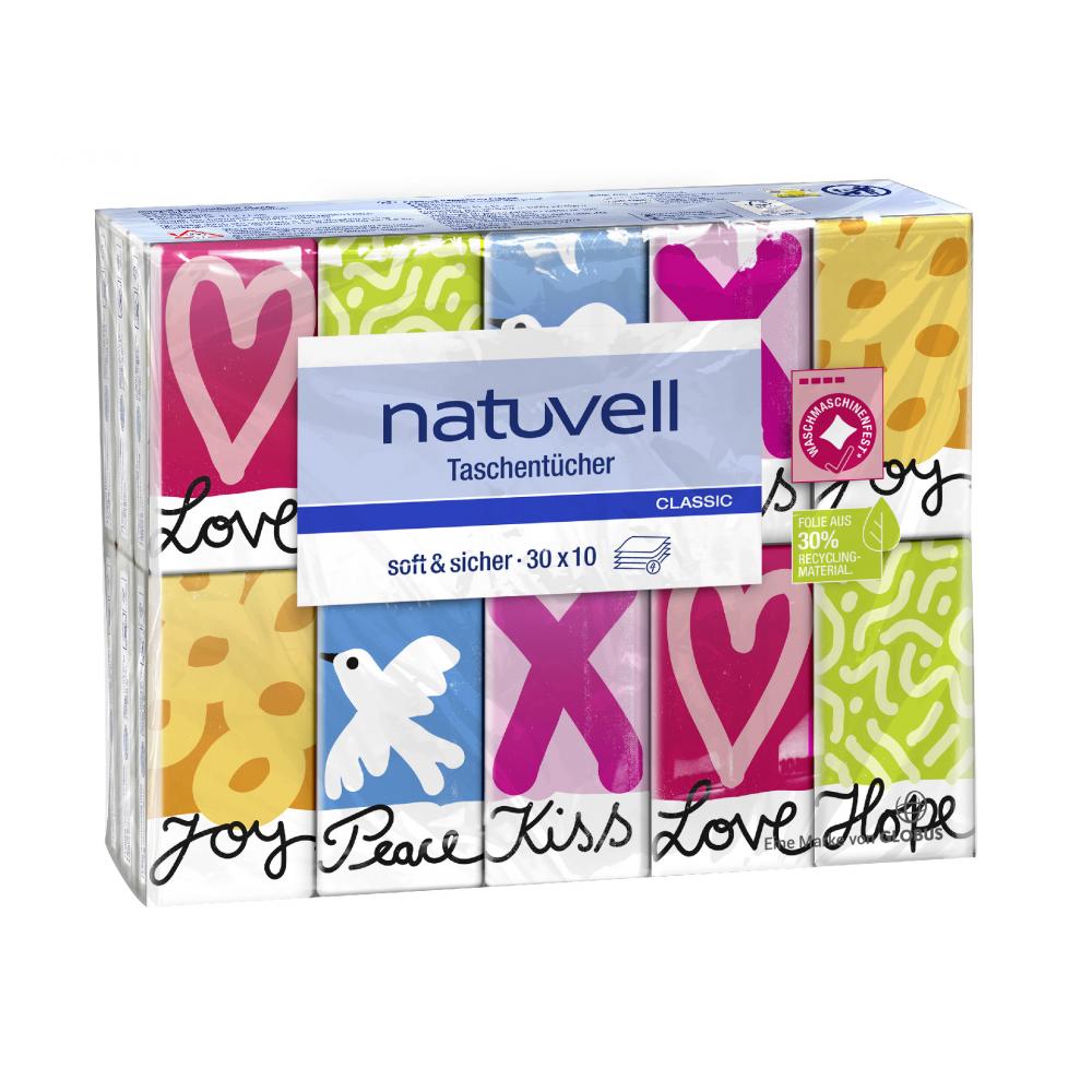 Produktabbildung keine Marke natuvell  Taschentücher, 30 x 10 Stück