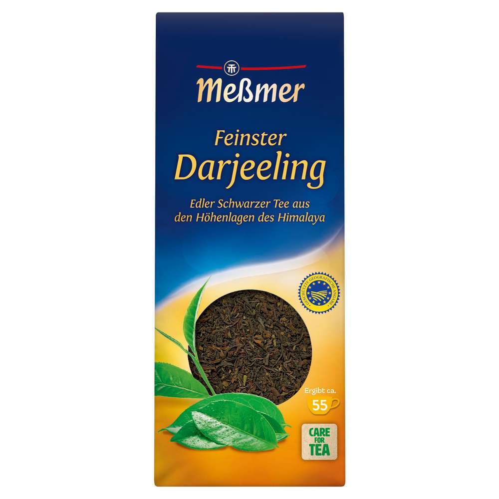 Produktabbildung Meßmer Schwarzer-Tee Feinster Darjeeling, lose