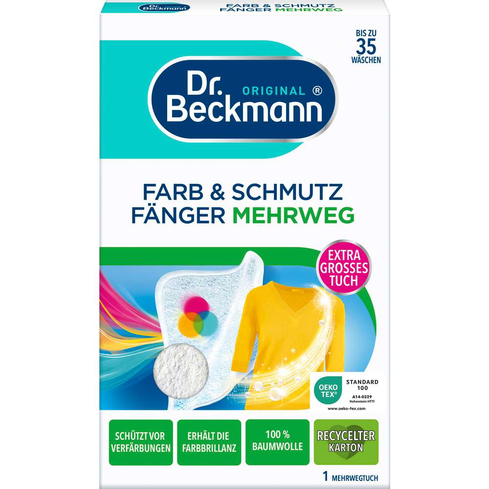 Produktabbildung Dr. Beckmann Farb-&Schmutzfänger, Mehrwegtücher