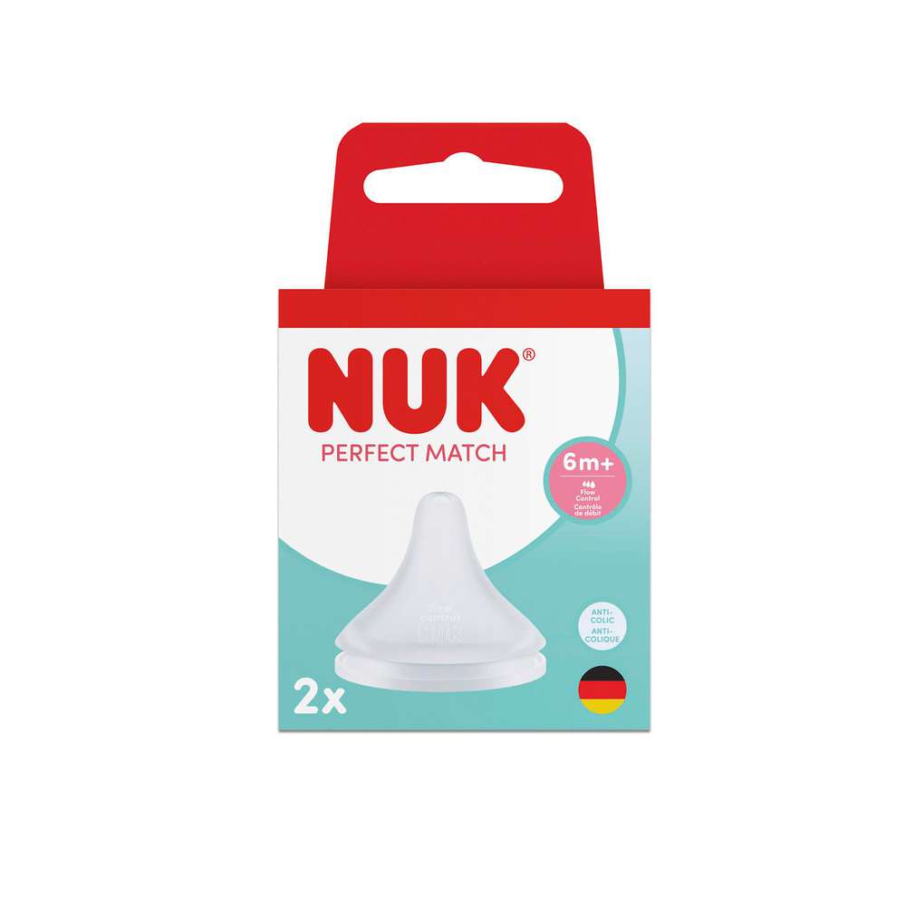 Produktabbildung Nuk Trinksauger Perfect Match Silikon Gr. 6+ Monate