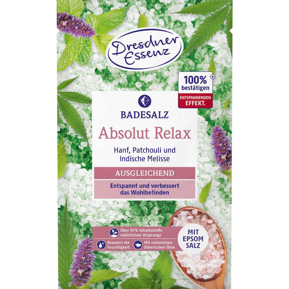 Produktabbildung Dresdner Essenz Badesalz Absolut Relax