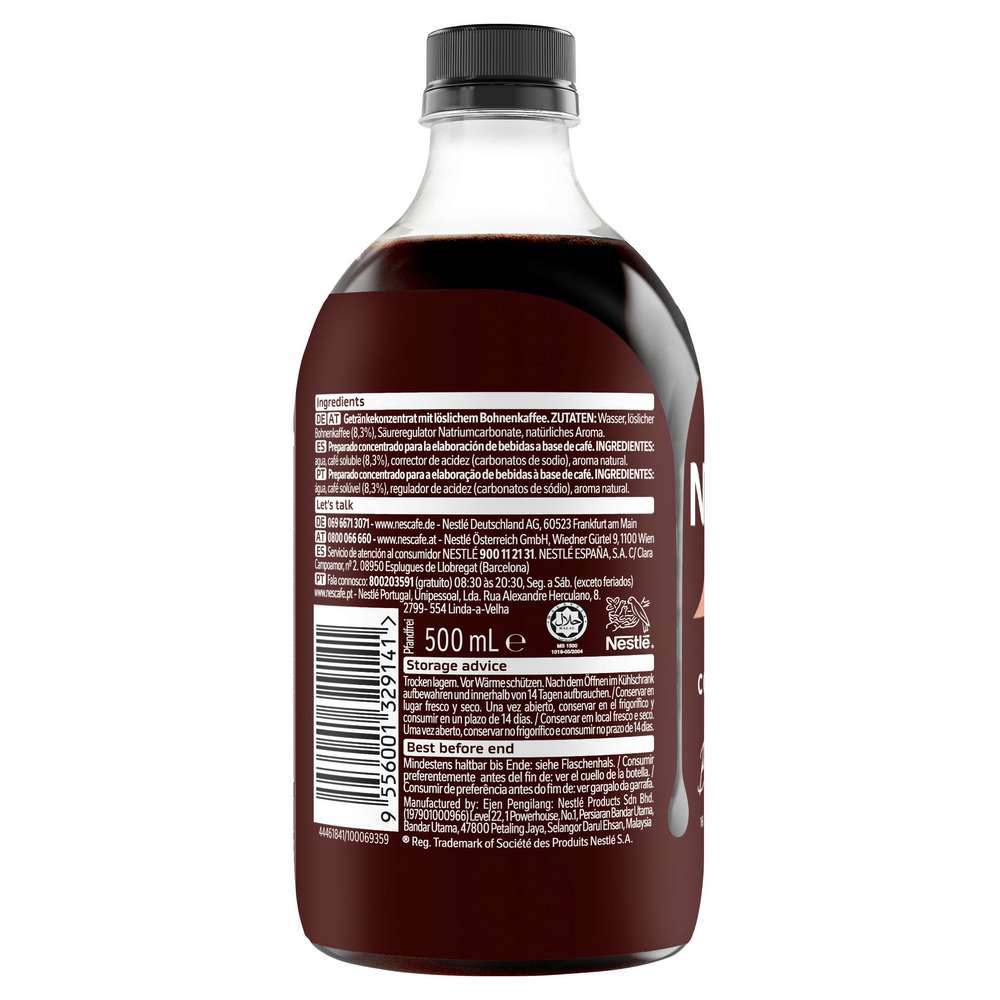 Produktabbildung Nescafe Espresso Concentrate Style Black