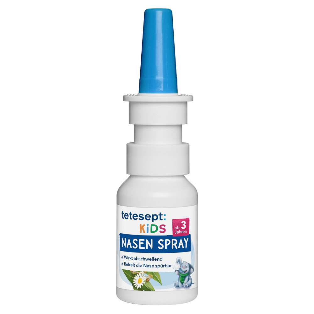 Produktabbildung tetesept Nasenspray Kids, Eukalyptusöl & Kamille