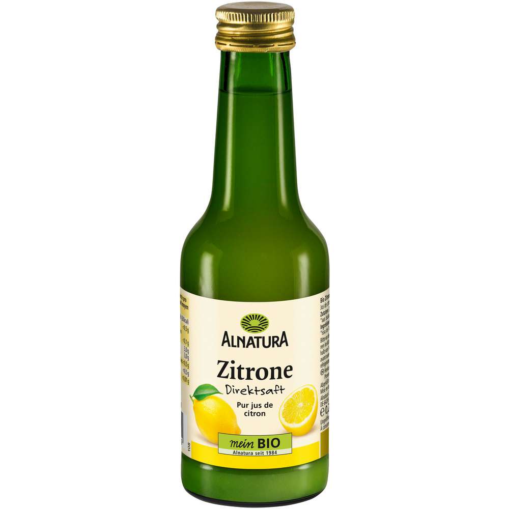 Produktabbildung Alnatura Bio Zitronensaft