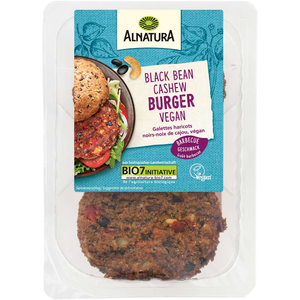 Produktabbildung Alnatura Bio Cashew-Burger, vegan