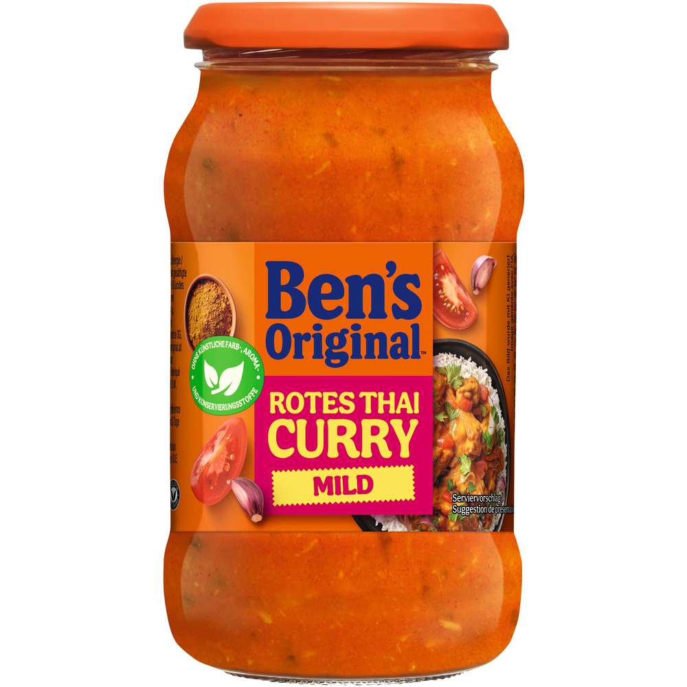 Produktabbildung BEN'S ORIGINAL Soße rotes cremiges Curry
