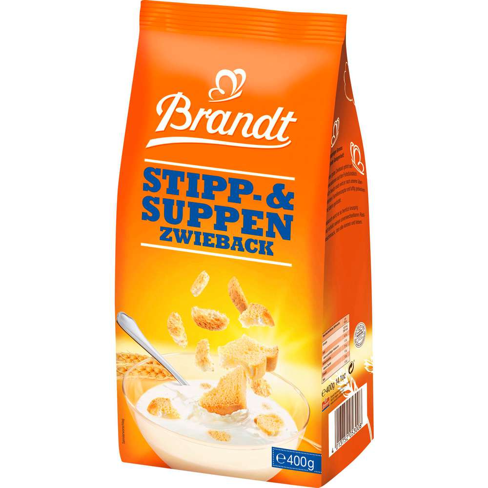 Produktabbildung Brandt Stipp-& Suppenzwieback