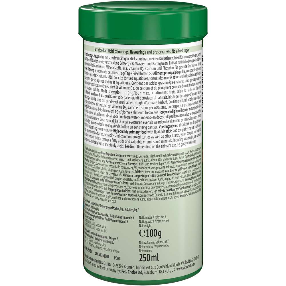 Produktabbildung Vitakraft Reptilienfutter Pellets