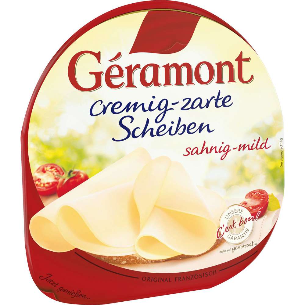 Produktabbildung Géramont Weichkäse-Scheiben, Original