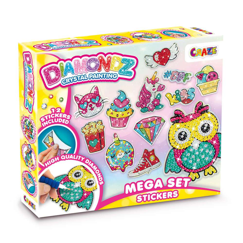 Produktabbildung Craze Diamondz, Sticker, Mega Set