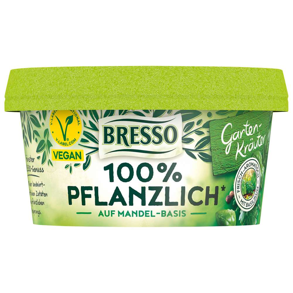 Produktabbildung Bresso Brotaufstrich Pflanzlich, Gartenkräuter
