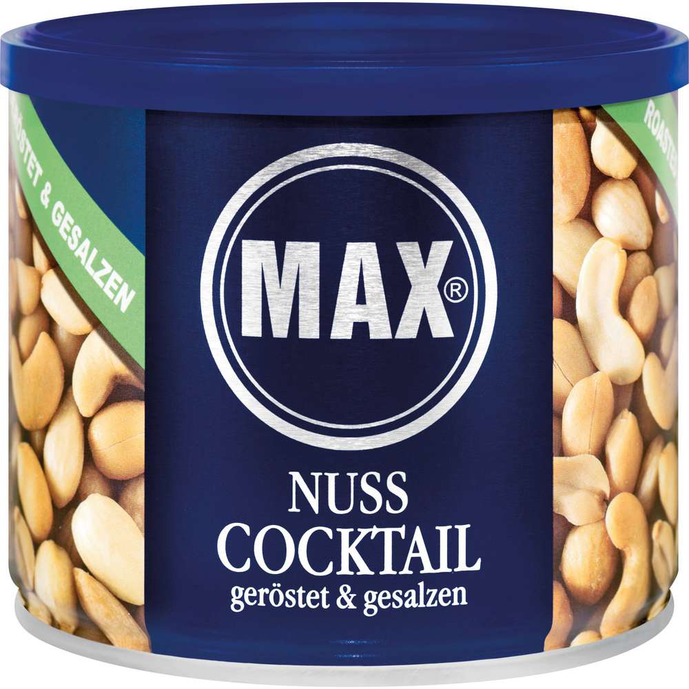 Produktabbildung MAX Nuss Cocktail, geröstet & gesalzen