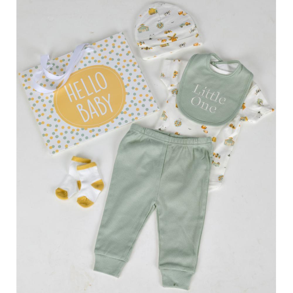 Produktabbildung keine Marke Baby-Geschenk-Set, je 5-teiliges Set