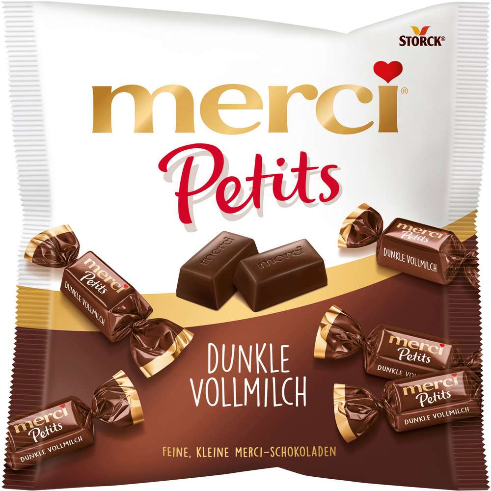 Produktabbildung Merci Schokolade Minis Dunkle Vollmilch