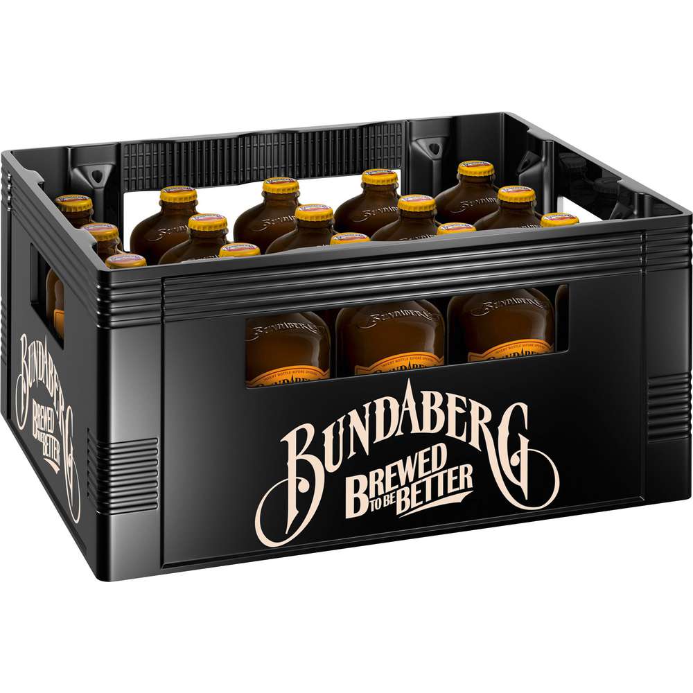 Produktabbildung Bundaberg Ginger Brew, alkoholfrei (20x 0,330 Liter)