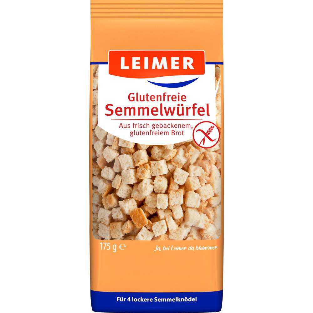 Produktabbildung Leimer Semmel-Würfel, glutenfrei