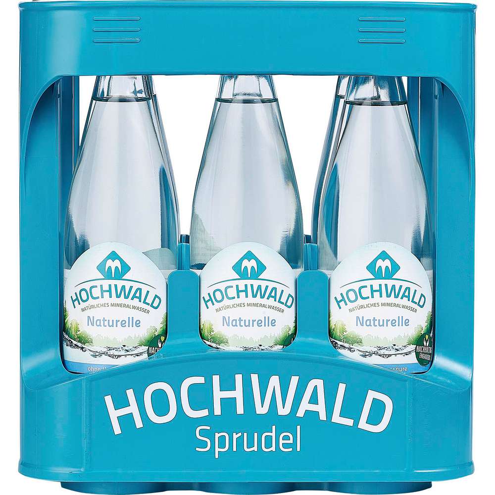 Produktabbildung Hochwald Mineralwasser, Naturelle (9x 0,750 Liter)