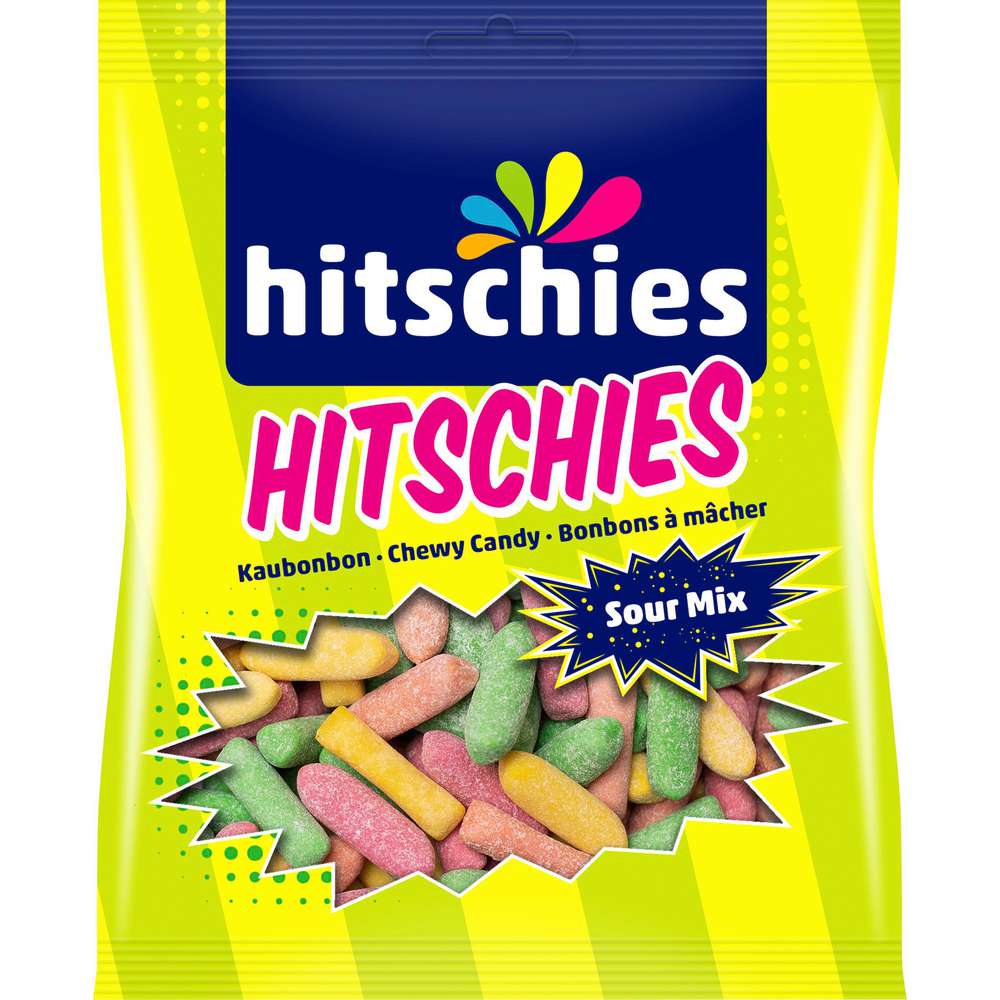 Produktabbildung Hitschler Fruchtige Kaubonbons saurer Mix
