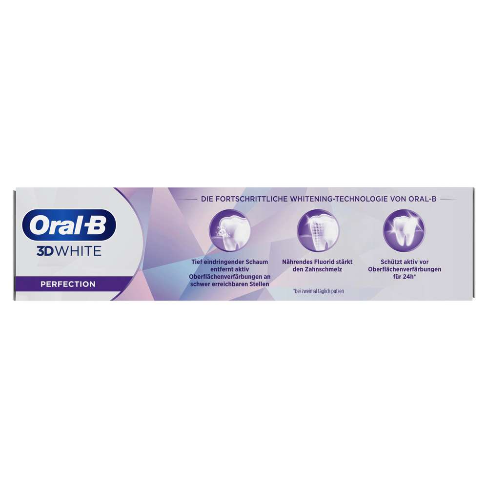 Produktabbildung Oral-B Zahncreme 3D White Luxe Perfection