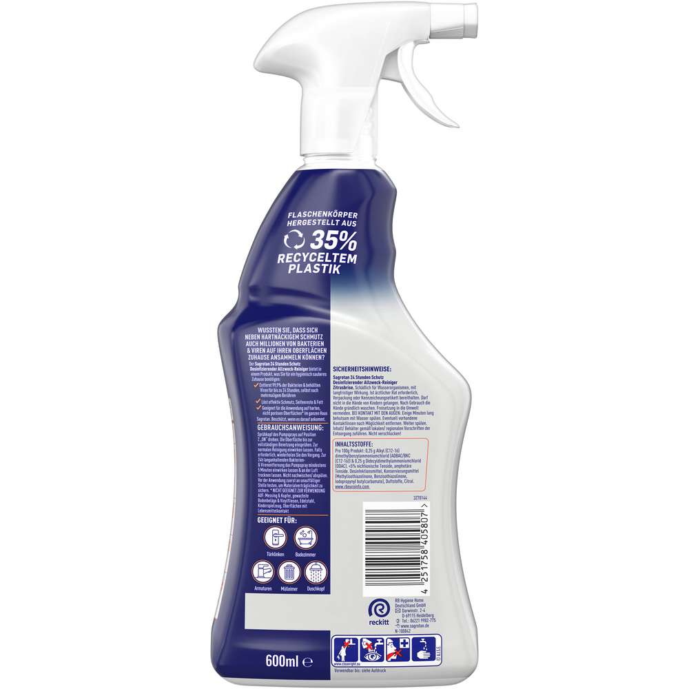 Produktabbildung Sagrotan Desinfizierender Allzweckreiniger