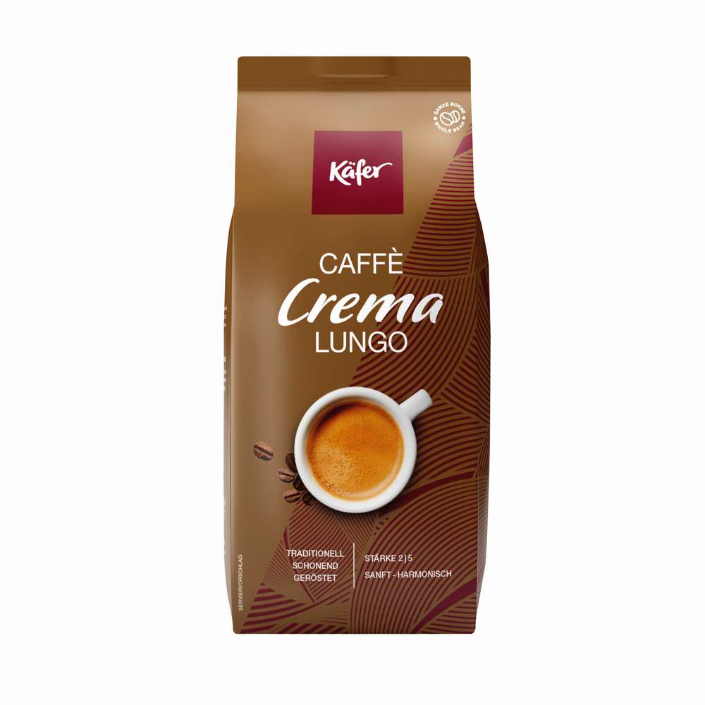 Produktabbildung Käfer Kaffee-Bohnen Caffè Crema