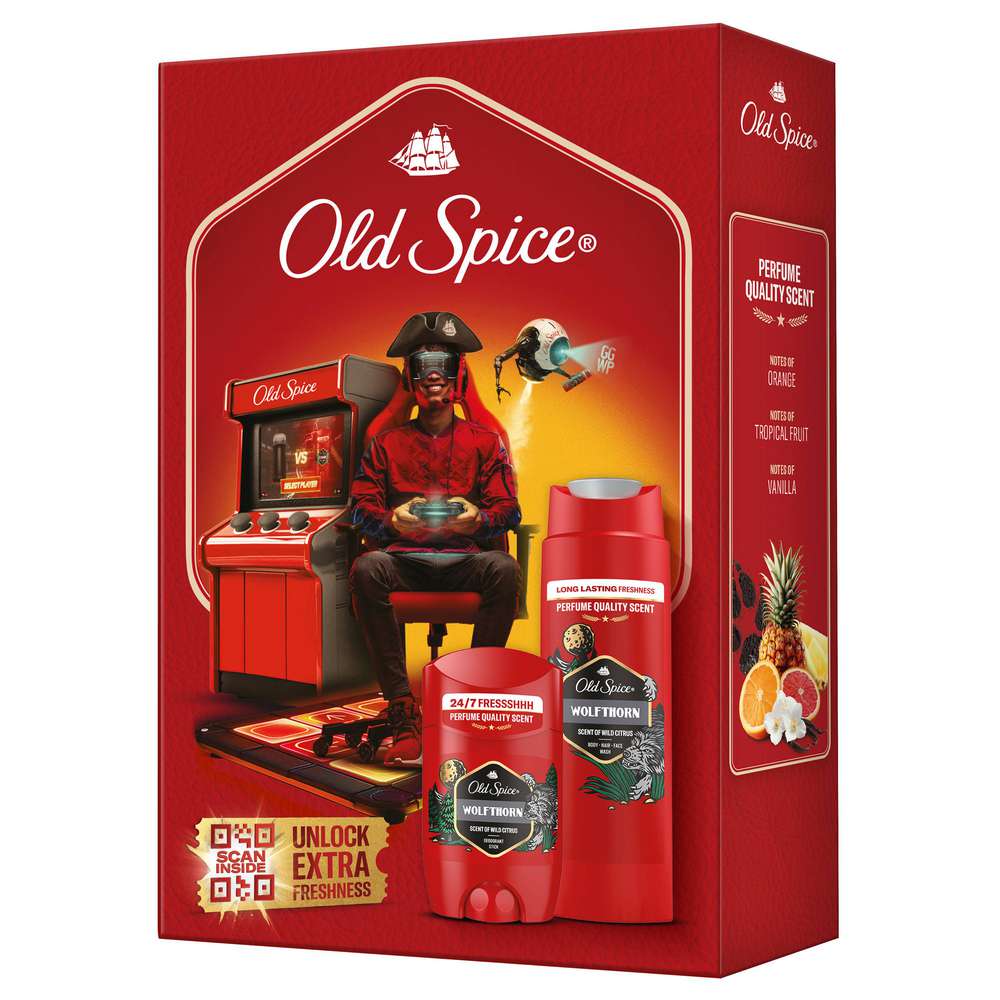 Produktabbildung Old Spice Geschenk-Set Gamer Wolfthorn