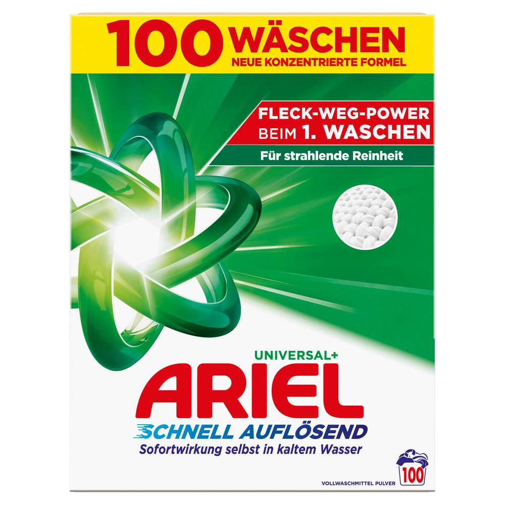 Produktabbildung Ariel Universal-Waschmittel Pulver
