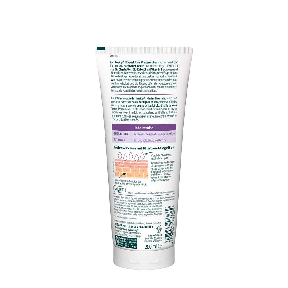Produktabbildung Kneipp Bodylotion Winterzauber