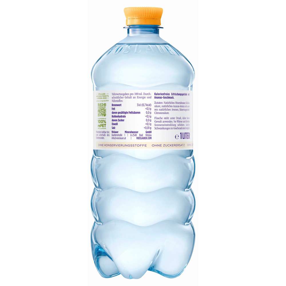 Produktabbildung Vöslauer Wasser mit Geschmack Ananas