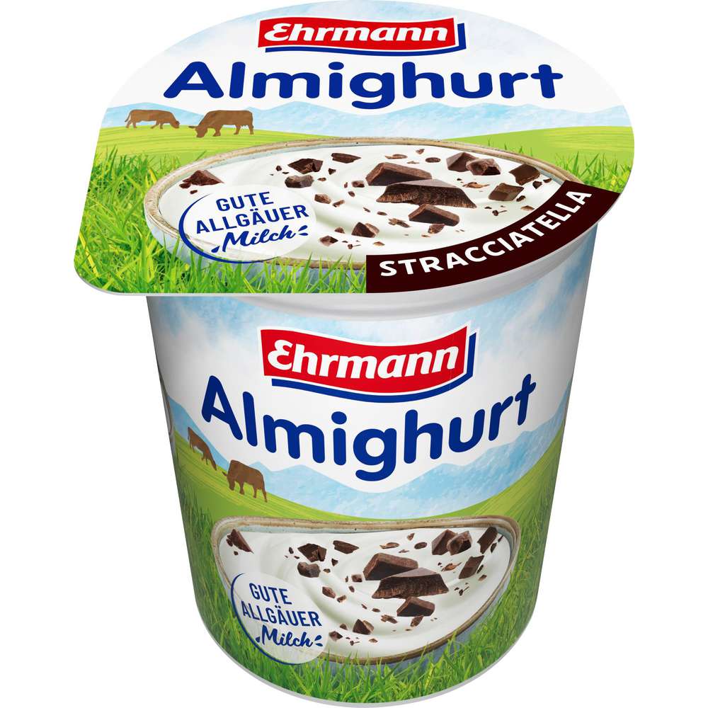 Produktabbildung Ehrmann Joghurt Almighurt, Stracciatella