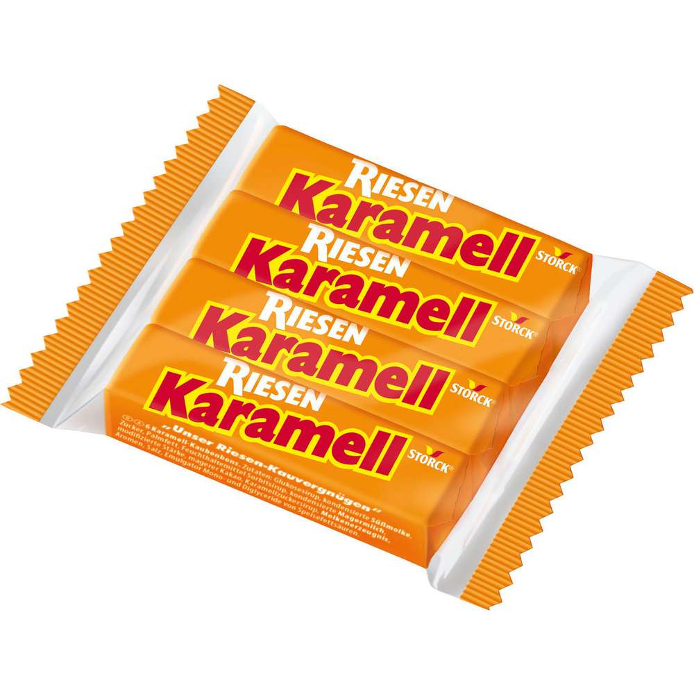 Produktabbildung Riesen Karamell Kaubonbons