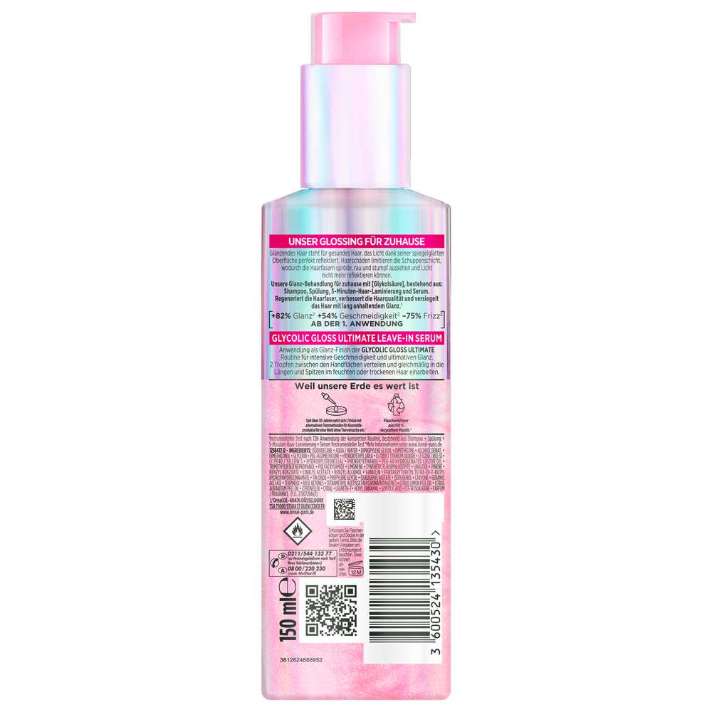 Produktabbildung L'Oreal Paris Elvital Leave-In Serum, Glycolic Gloss
