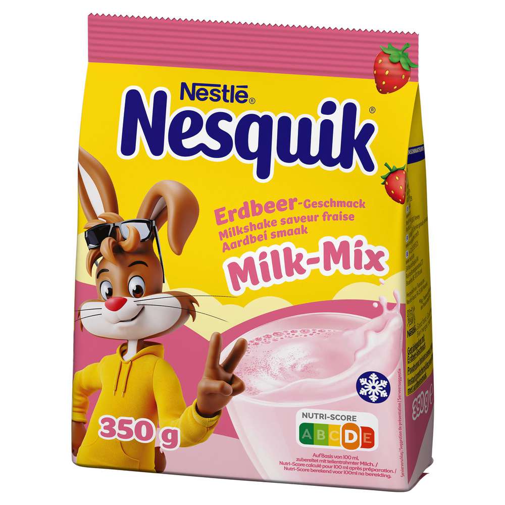 Produktabbildung Nestle Nesquik Erdbeer-Milch