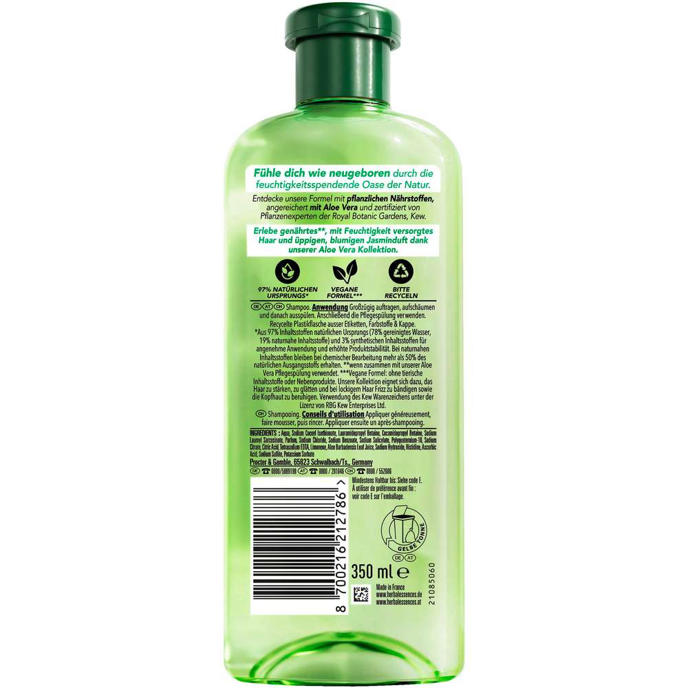 Produktabbildung Herbal Essences Haarshampoo Feuchtigkeit, Aloe Vera