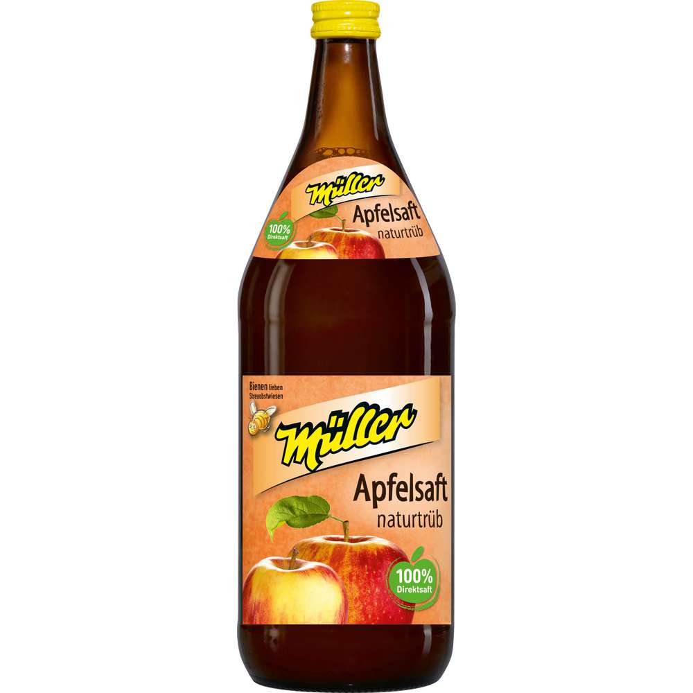 Produktabbildung Müller Apfelsaft, naturtrüb