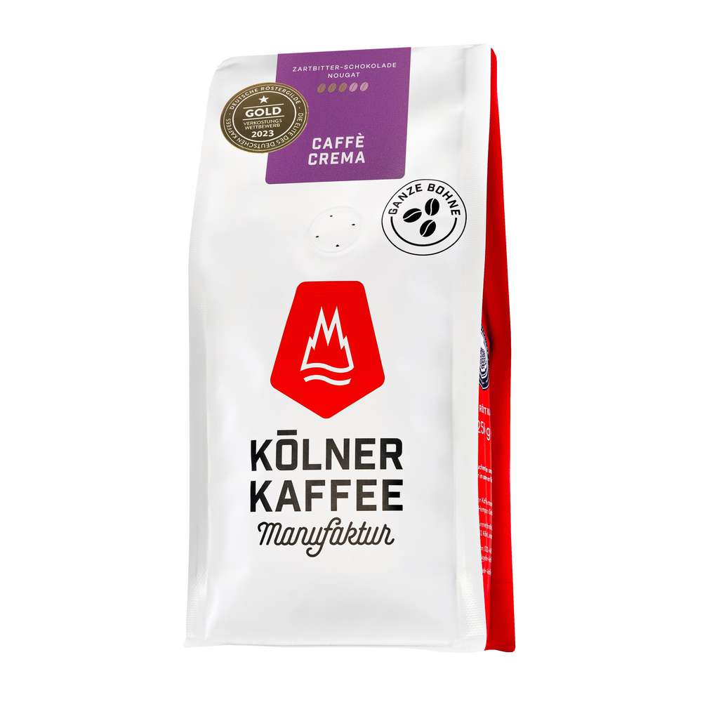 Produktabbildung Kölner Kaffeemanufaktur Caffè Crema ganze Bohne