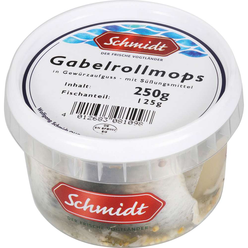 Produktabbildung Schmidt Gabelrollmops