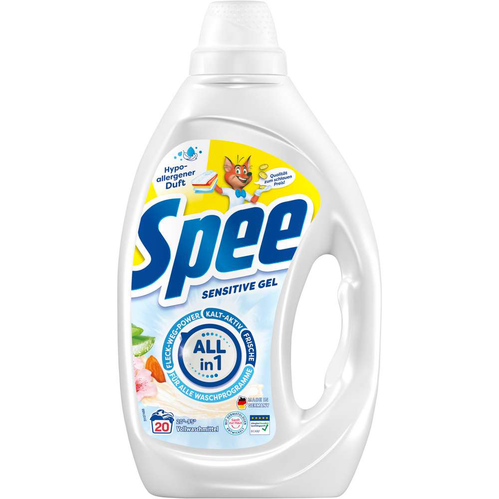 Produktabbildung Spee Voll-Waschmittel Gel, Sensitive