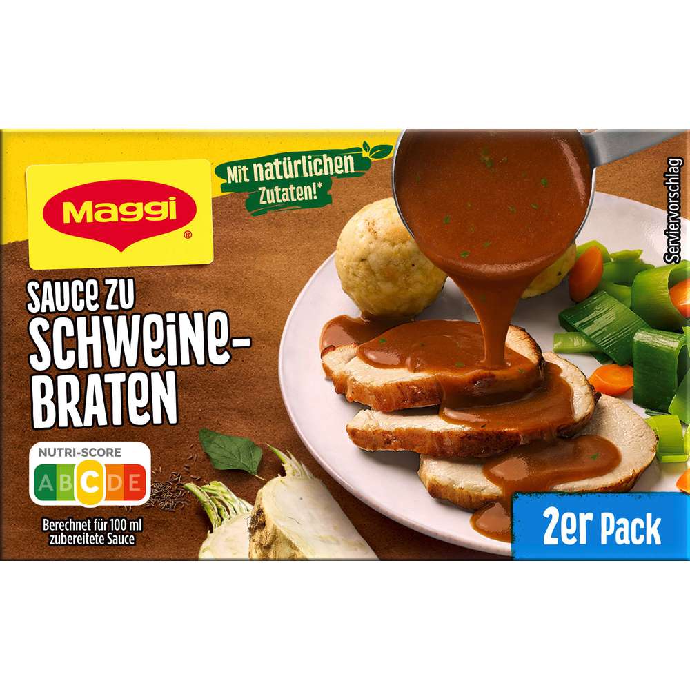 Produktabbildung Maggi Delikatess-Sauce, Schweinebraten