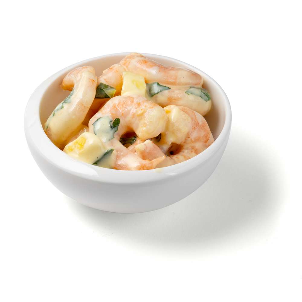 Produktabbildung GLOBUS Fischtheke Garnelensalat Mango-Kokos