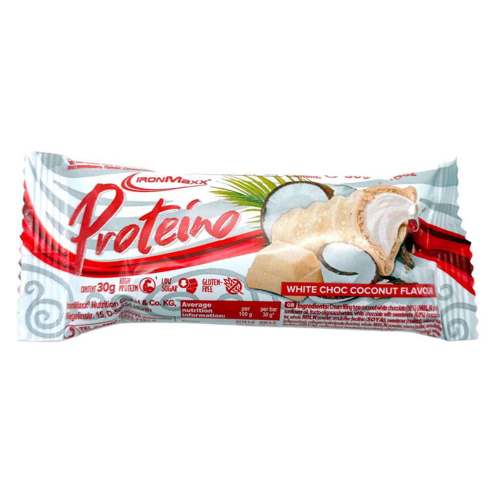Produktabbildung IronMaxx Protein-Riegel, White Chocolate/Coconut
