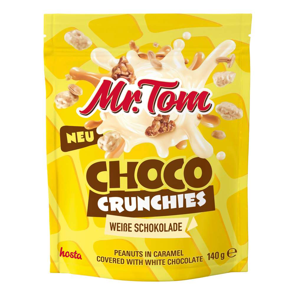 Produktabbildung Mr. Tom Choco Crunchies, weiß