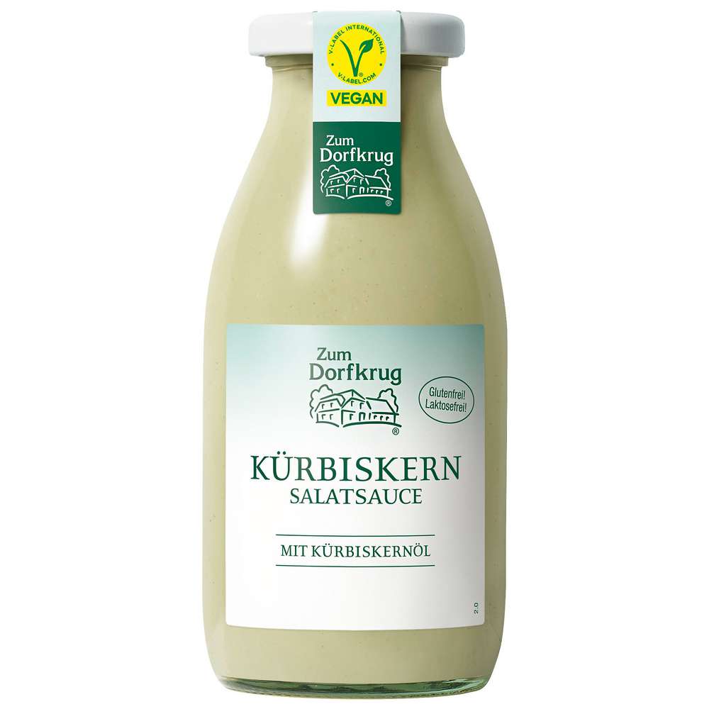 Produktabbildung Zum Dorfkrug Salatsauce, Kürbiskern